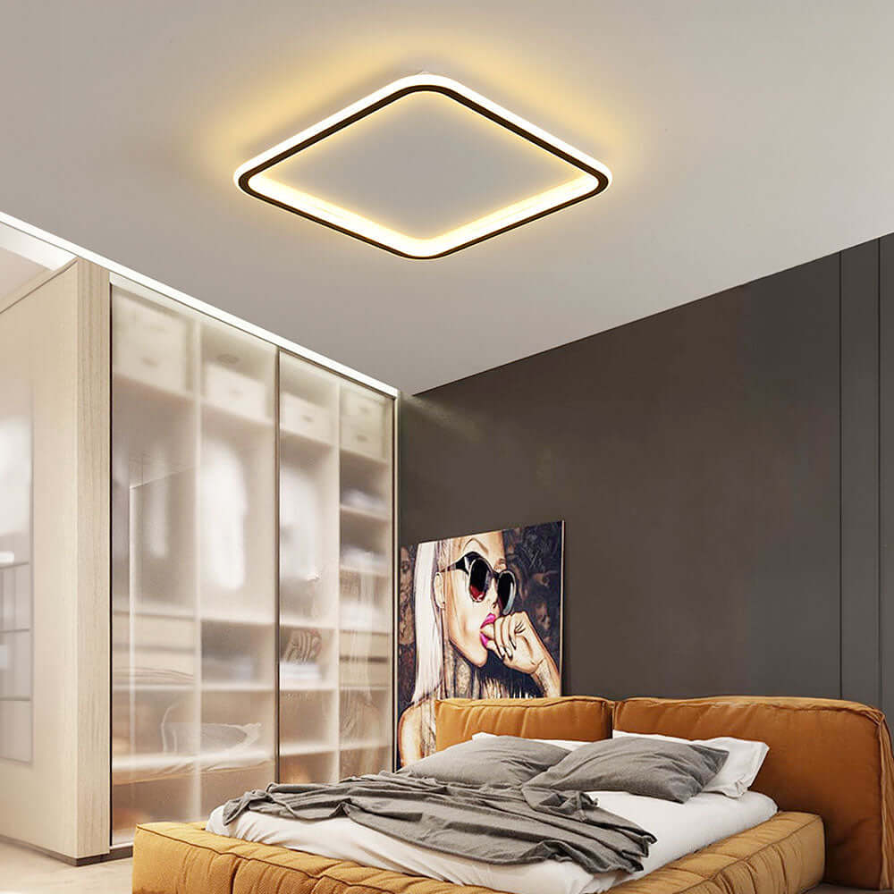 Square LED ceiling light 4
