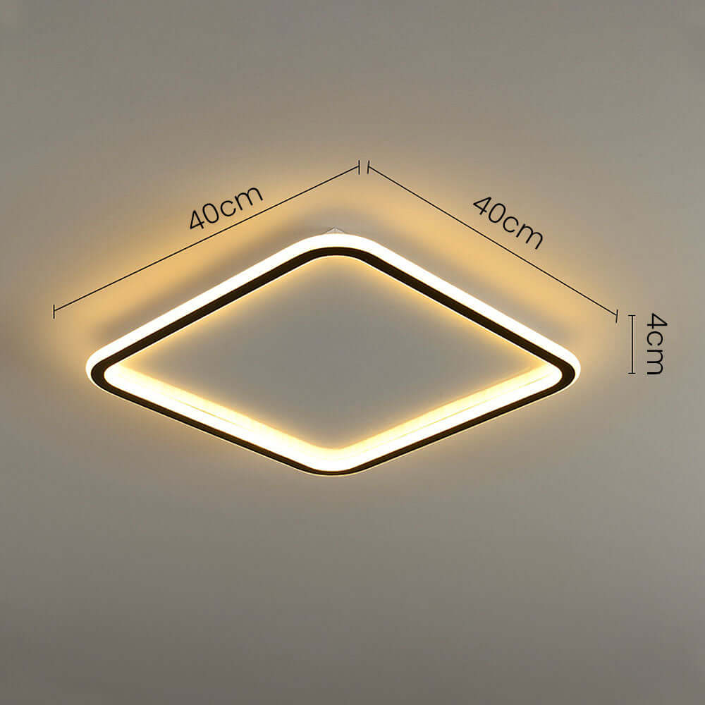Square LED ceiling light 7