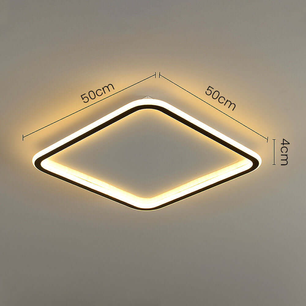 Square LED ceiling light 8