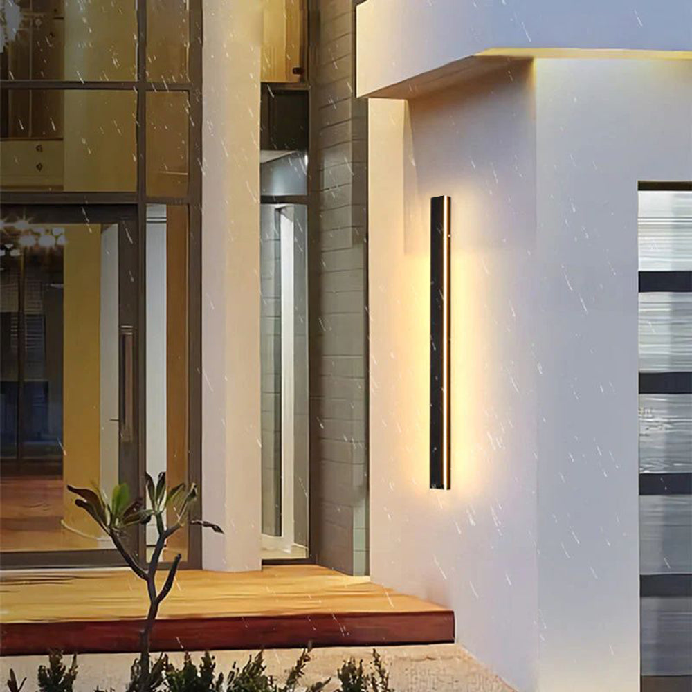 Avelin | IP65 LED Outdoor Wall Lamp, Minimal Metal & Acrylic, Weatherproof, Dimmable, Energy Efficient, Optional Motion Sensor for Garden, Patio, Corridor