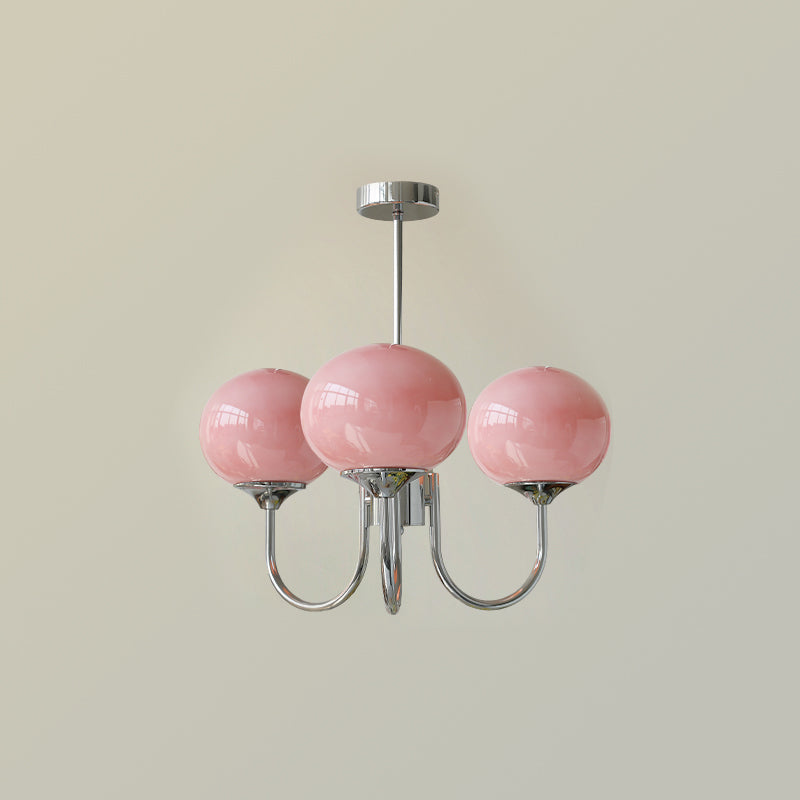 Monleve | Modern Marshmallow Chandelier With Elegant Glass, Soft Glow And Stylish Accents For Living And Dining Rooms