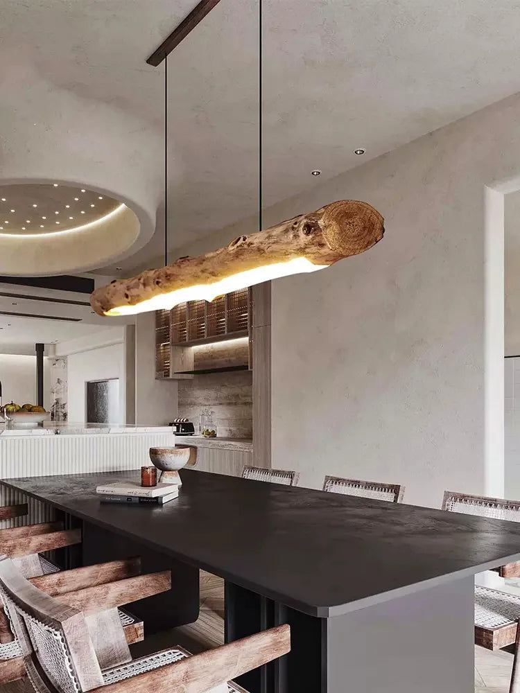 Havenwood Log Pendant Light