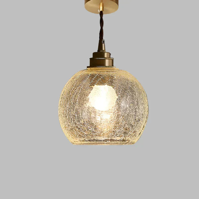 Kirelle Vintage Glass Pendant Light