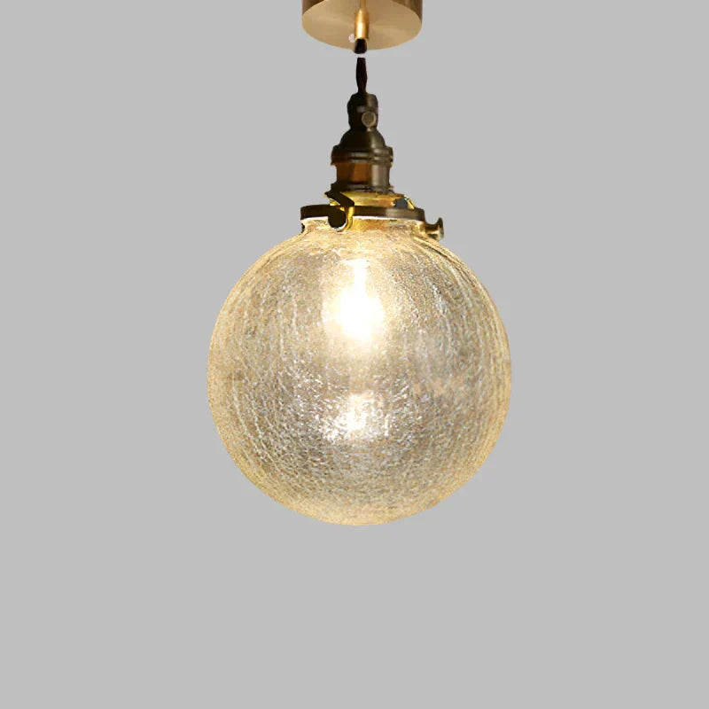 Kirelle Vintage Glass Pendant Light