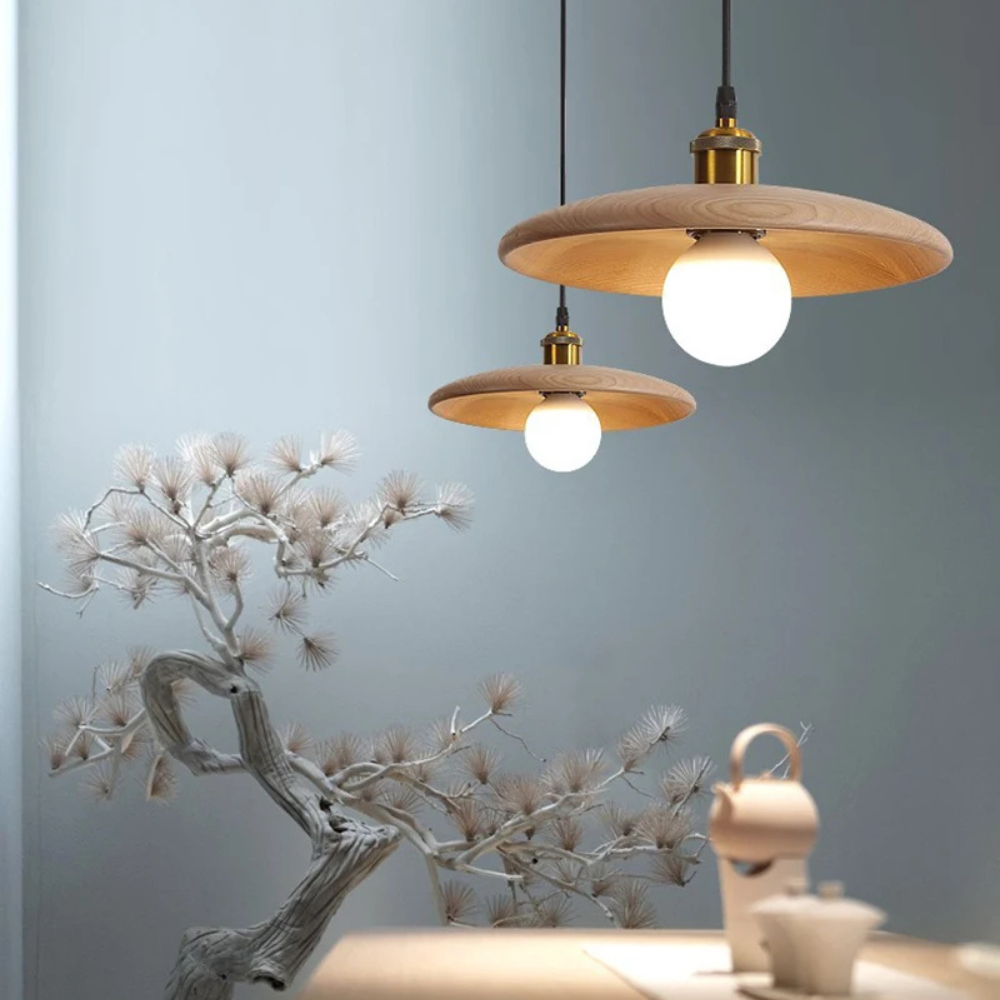 Alora | Wooden Pendant Lamp