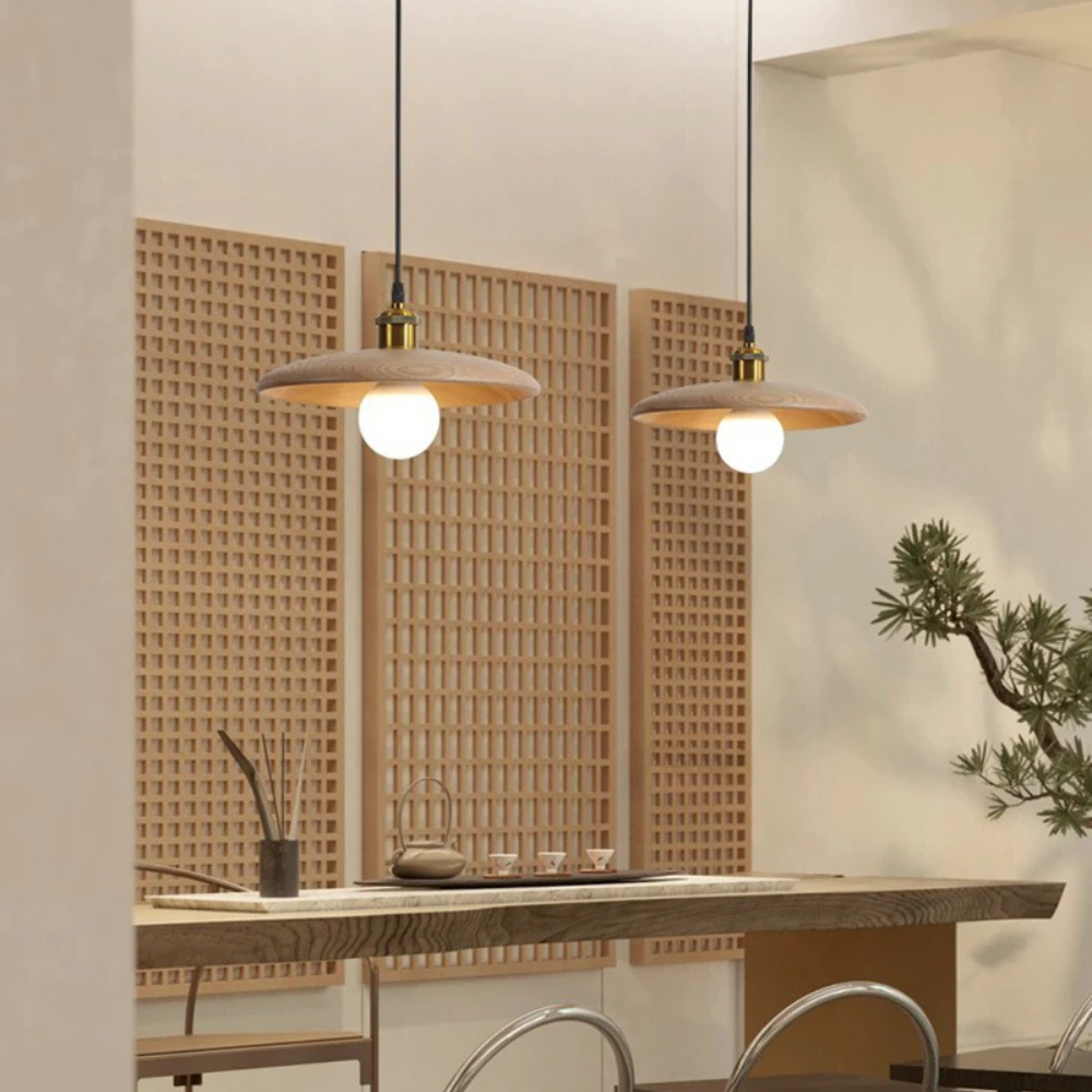 Alora | Wooden Pendant Lamp
