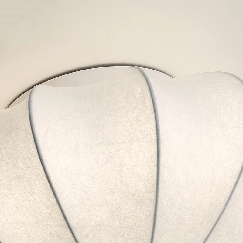 Kireli Silk Ceiling Light With Japanese Inspired Warm Glow