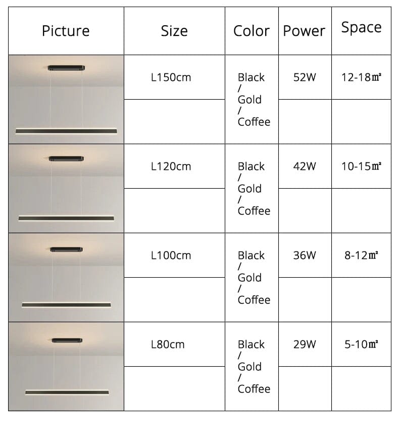 Astrae | Modern Minimalist LED Pendant Light For Rooms