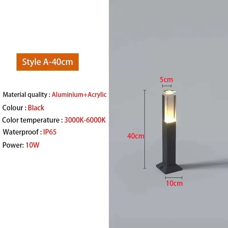 LumaGard Halo | 10W LED Landscape Lamp, IP65 Waterproof Outdoor Lawn Light