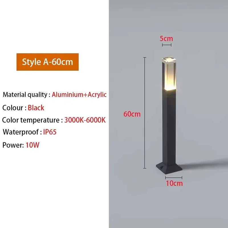 LumaGard Halo | 10W LED Landscape Lamp, IP65 Waterproof Outdoor Lawn Light