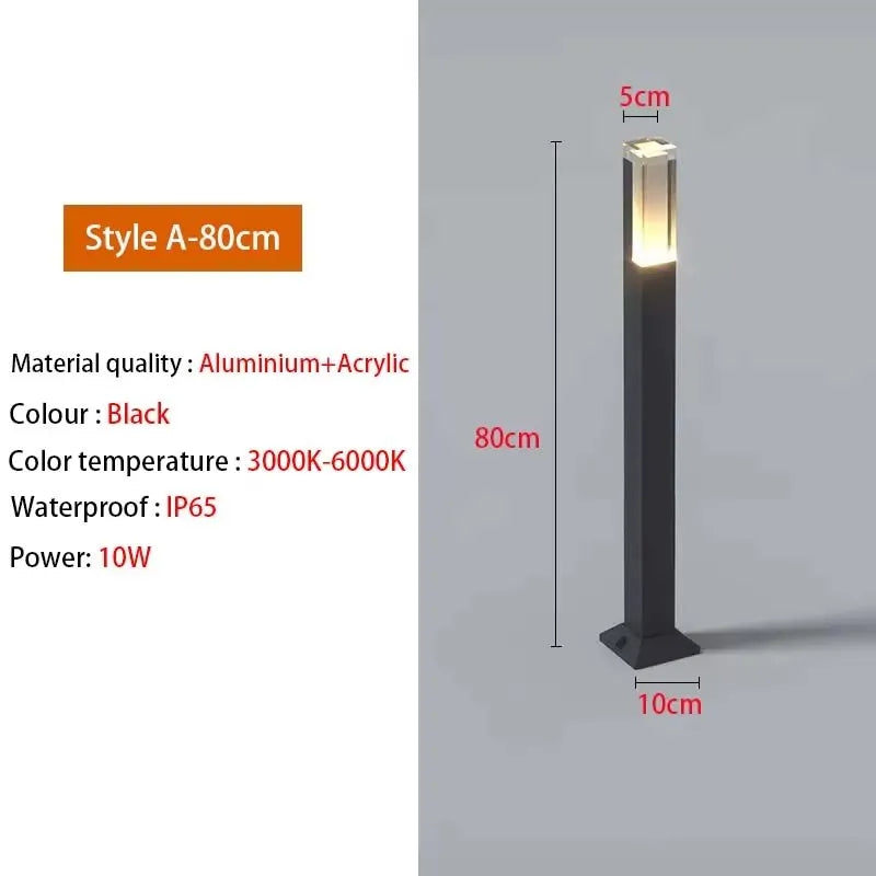 LumaGard Halo | 10W LED Landscape Lamp, IP65 Waterproof Outdoor Lawn Light