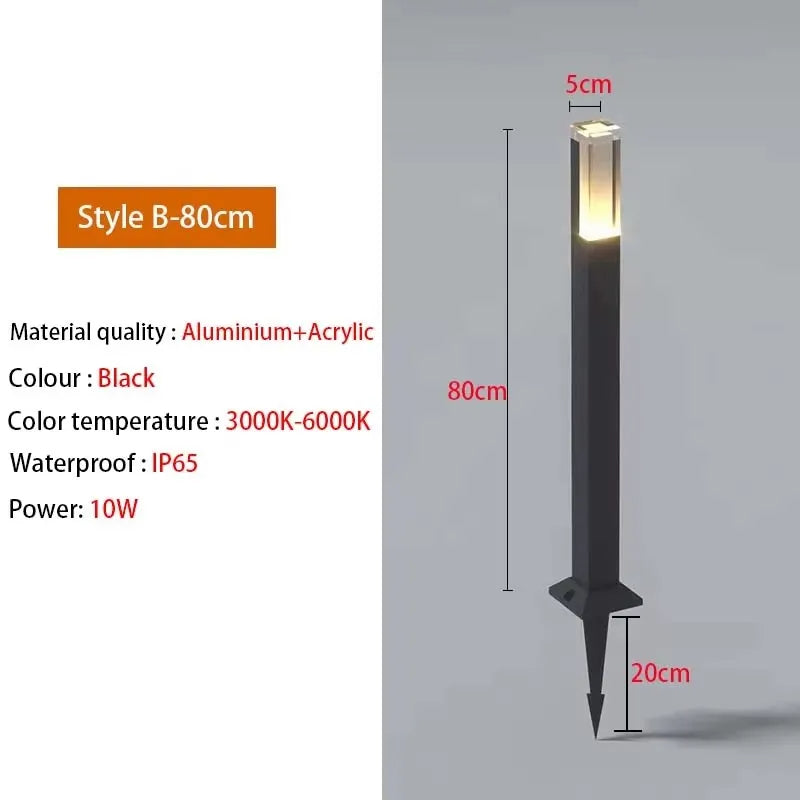 LumaGard Halo | 10W LED Landscape Lamp, IP65 Waterproof Outdoor Lawn Light